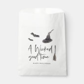 Eine gute Zeit | Frohe Halloween Geschenktütchen (Vorderseite)