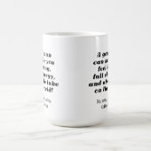 Eine guter Mann-lustige Kaffee-Tasse Kaffeetasse (Mittel)