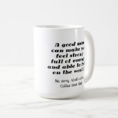 Eine guter Mann-lustige Kaffee-Tasse Kaffeetasse (VorderseiteRechts)