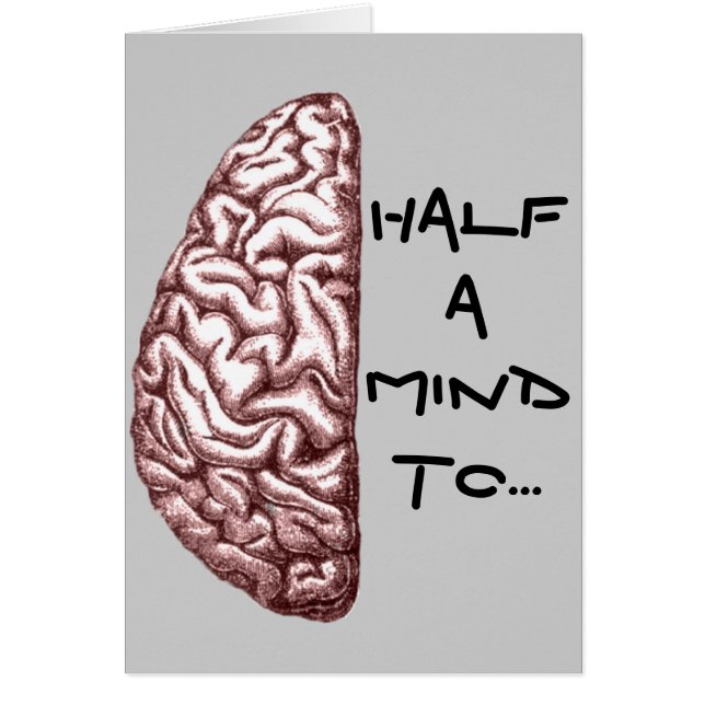 Eine halbe Mind-Karte (Vorne)
