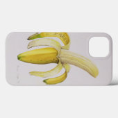 Eine Hälfte-abgezogene Banane 1997 Case-Mate iPhone Hülle (Rückseite (Horizontal))