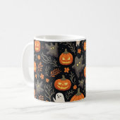 eine Halloween-Tasse-Tasse Kaffeetasse (Vorderseite Links)