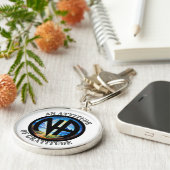 Eine Haltung der Dankbarkeit - NA Narcotics Anonym Schlüsselanhänger (Seite)