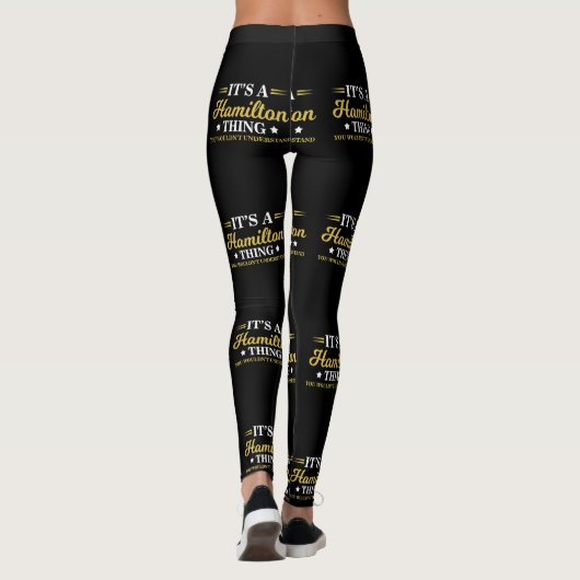 Eine Hamilton-Sache, die man nicht verstehen würde Leggings (Rückseite)