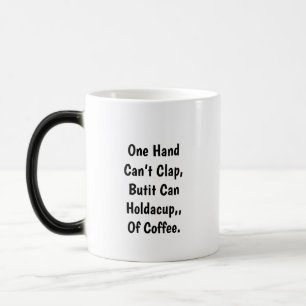 Eine Hand, eine Kaffeetasse