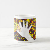 Eine Hand oben Kaffeetasse (Mittel)