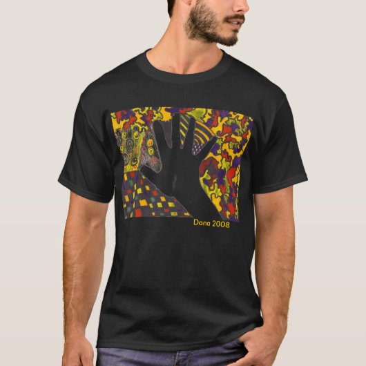 Eine Hand oben T-Shirt (Vorderseite)