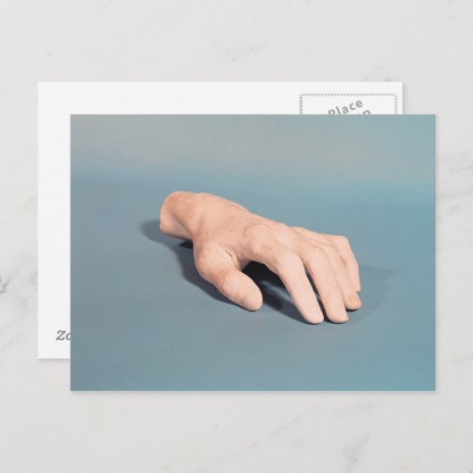 Eine Handschrift von Frederic Chopin Postkarte (Vorne/Hinten)