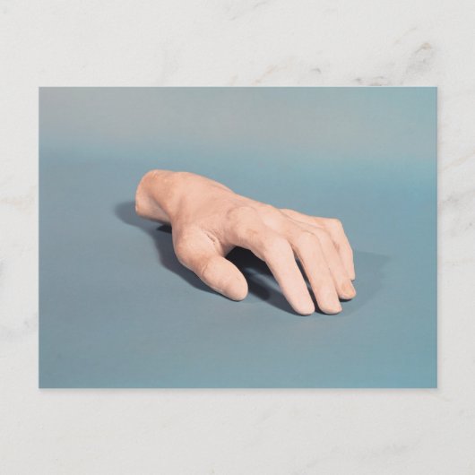 Eine Handschrift von Frederic Chopin Postkarte (Vorderseite)