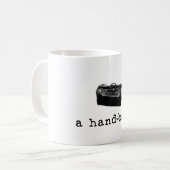Eine Handtasche? Kaffeetasse (Vorderseite Links)