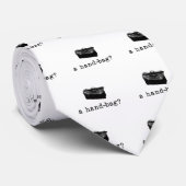 Eine Handtasche? Krawatte (Gerollt)