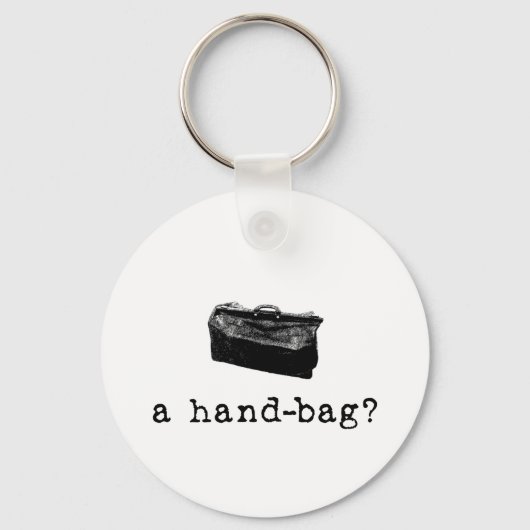 Eine Handtasche? Schlüsselanhänger (Vorderseite)
