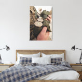 Eine Handvoll mit 40 mm Granaten Leinwanddruck (Insitu (Schlafzimmer))