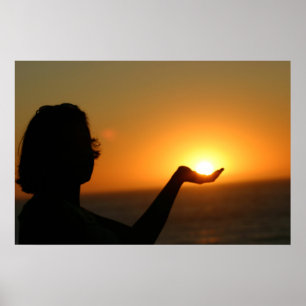 Eine Handvoll Sonnenschein Poster
