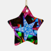 Eine Handvoll Sterne Keramik Ornament (Rechts)