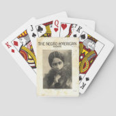 Eine Harlem-Renaissance-Zeitschrift Spielkarten (Rückseite)
