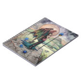 Eine Harvest Moon Fairy Gothic Fantasy Art Notizblock (Linke Seite)