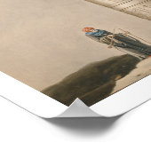 Eine Hathor-Säule in Dendarah, Abbildung " Poster (Ecke)