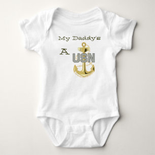 Eine Hauptdas baby-Raupe meines Vatis Baby Strampler