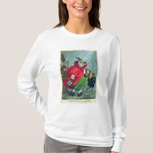 Eine Hebamme, die zu einer Arbeit, 1811 geht T-Shirt