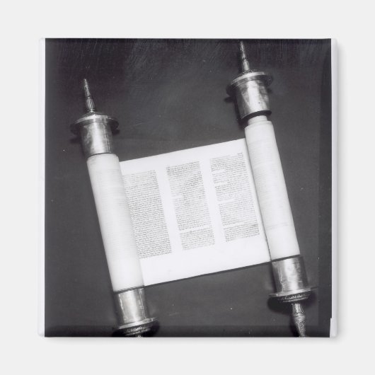 Eine hebräische Bildrolle Magnet (Vorne)