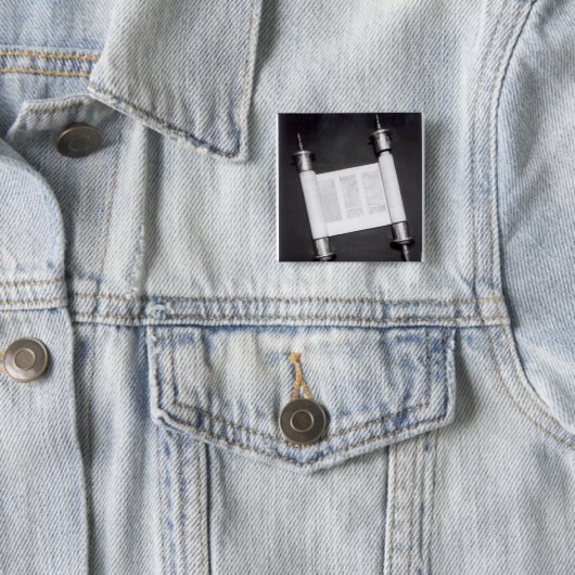 Eine hebräische Rolle Button (Beispiel)