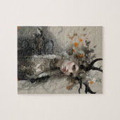 Eine heidnische Göttin mit Antlern Puzzle (Horizontal)
