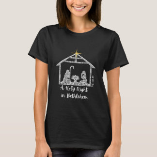 Eine heilige Nacht in Bethlehem T-Shirt