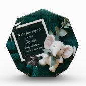 Eine heimelige neutrale Korbschwangerschaft Fotoblock (Vorderseite)