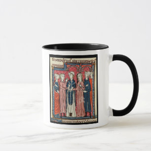 Eine Heirat, von 'Decrets de Gratien' Tasse