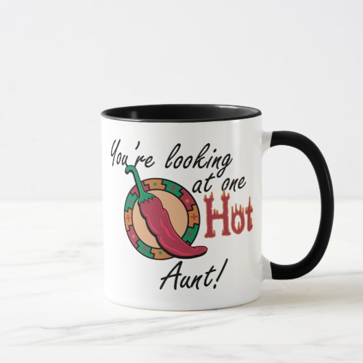 Eine heiße Tante Tasse (Rechts)