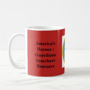 Eine Held-Tasse - Ehren der US-Küstenwache Kaffeetasse