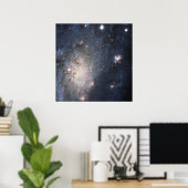 Eine helle Supernova in der Nachbargalaxie NGC 240 Poster (Heimbüro)