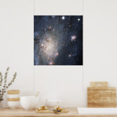 Eine helle Supernova in der Nachbargalaxie NGC 240 Poster (Küche)