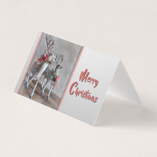 Eine helle und fröhliche Weihnachtskarte
