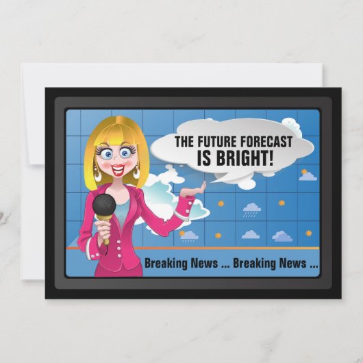 EINE HELLE ZUKUNFT! EINLADUNG (Vorderseite)