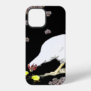 Eine Henne und Küken iPhone Hülle