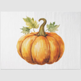 Eine Herbst-Pumpkin-Designkollektion 20 Seidenpapier