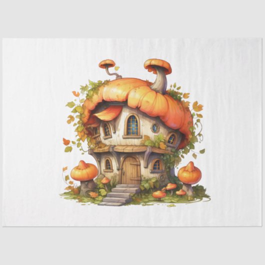 Eine Herbst-Pumpkin-Designkollektion 21 Seidenpapier (Vorderseite)