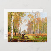 Eine Herbstlandschaft aus Aland Postkarte (Vorne/Hinten)