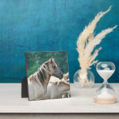 Eine Herde von Brumby Pferden aus Australien Fotoplatte (InSitu)