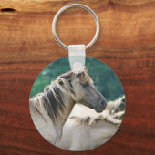 Eine Herde von Brumby Pferden aus Australien Schlüsselanhänger (Vorderseite)