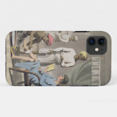 Eine Herr-Behandlung, teilgenommen durch seinen Case-Mate iPhone Hülle (Rückseite (Horizontal))