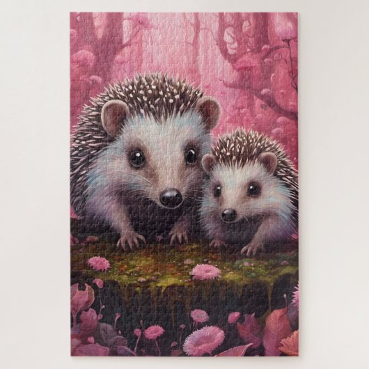 Eine Herrenmutter und ihr Kind Puzzle (Vertikal)