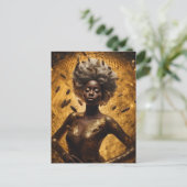 Eine herrliche Göttin der Honigbienen Postkarte (Stehend Vorderseite)