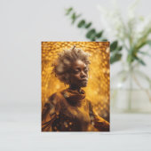 Eine herrliche Göttin der Honigbienen Postkarte (Stehend Vorderseite)