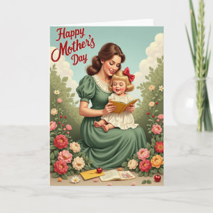 Eine herzliche Mutter-Kind-Geschichte Karte