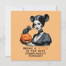 Eine Hexe zu sein ist heute Abend das beste Kompli