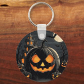 Eine Hexe zu sein ist heute Abend das beste Kompli Schlüsselanhänger (Rückseite)