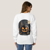 Eine Hexe zu sein ist heute Abend das beste Kompli Sweatshirt (Schwarz voll)